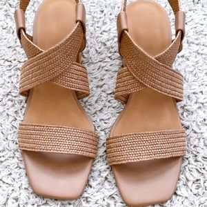 New Boutique Mid Block High Heel Sandals Shoes